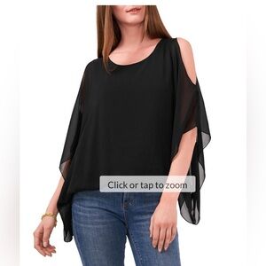 Womens Sheer Round-Neck Pullover Top